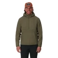 Bluza termoaktywna Simms Strata 330 Half-Zip Hoody Loden – na modelu – przód