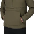 Bluza termoaktywna Simms Strata 330 Half-Zip Hoody Loden – kieszeń kangurka