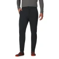 Spodnie termoaktywne Simms Strata 330 Bottom Black – na modelu – przód