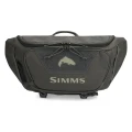 Nerka wędkarska Simms Tributary Hip Pack Basalt – z przodu