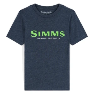 T-shirt dziecięcy Simms Kid's Logo T-Shirt Harbor Blue
