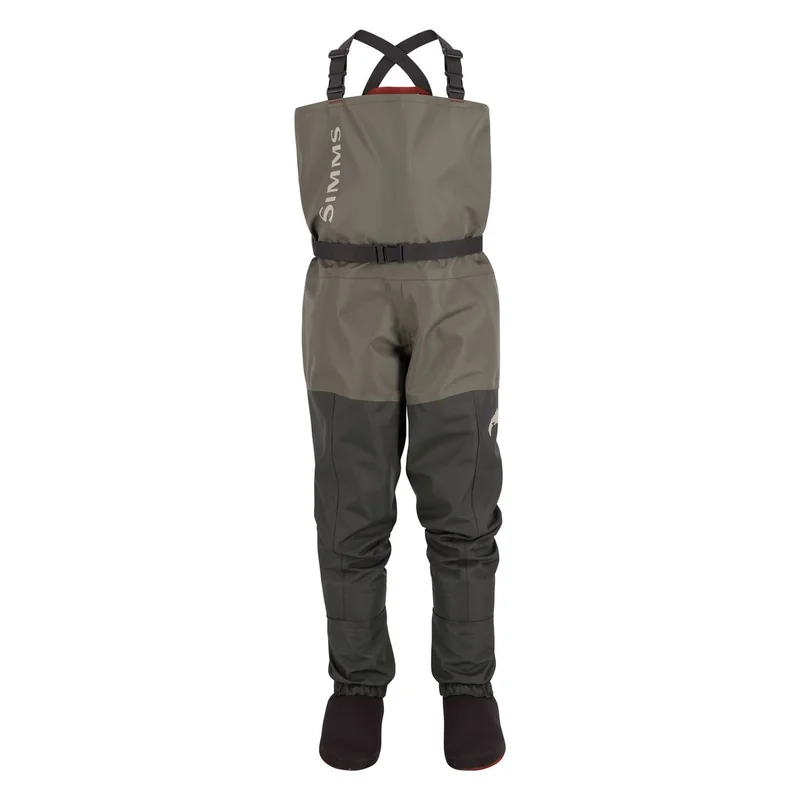 Wodery dziecięce Simms Kid's Tributary Stockingfoot Basalt – z przodu