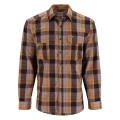 Koszula ocieplana Simms ColdWeather Shirt Dolomite Logan Plaid – przód