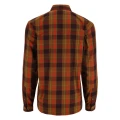 Koszula ocieplana Simms ColdWeather Shirt Bronzeback Logan Plaid – tył