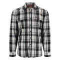Koszula ocieplana Simms ColdWeather Shirt Gunmetal Logan Plaid – przód