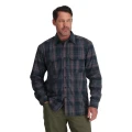 Koszula ocieplana Simms ColdWeather Shirt Selvedge Logan Plaid – na modelu, przód