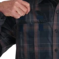 Koszula ocieplana Simms ColdWeather Shirt Selvedge Logan Plaid – kieszeń na piersi zapinana na rzep