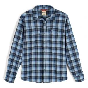 Koszula flanelowa Simms Gallatin Flannel Shirt Kennebec Plaid Steel Blue
