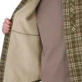 Koszula ocieplana Simms Coldweather Shacket Schooner Plaid Loden – polarowa podszewka