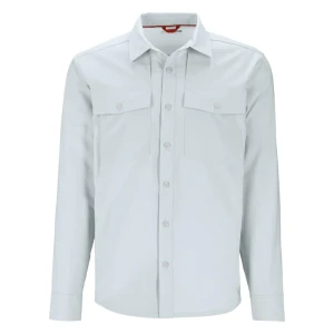 Koszula odstraszająca owady Simms No-See-Um BugStopper Shirt Bimini Blue Heather