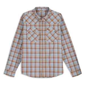 Koszula w kratę Simms Brackett Shirt Steel Blue