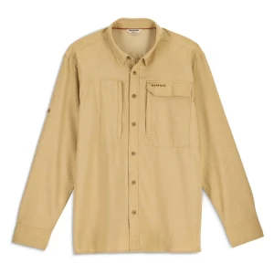 Koszula odstraszająca owady Simms Guide BugStopper Shirt Bistre Heather