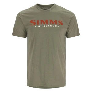 Koszulka Simms Logo T-Shirt Simms Orange/Military