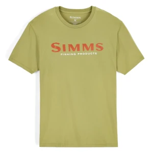 Koszulka Simms Logo T-Shirt Tent Green