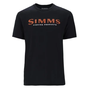 Koszulka Simms Logo T-Shirt Jet Black