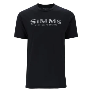 Koszulka Simms Shroud Fill Logo T-Shirt Black