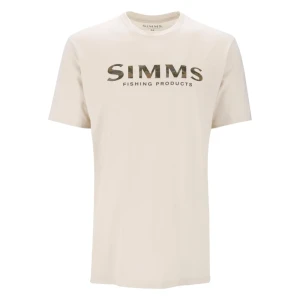 Koszulka Simms Shroud Fill Logo T-Shirt Natural