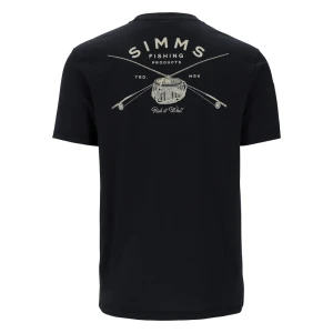 Koszulka Simms Classic Tackle T-Shirt Black