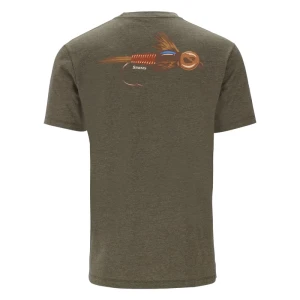 Koszulka Simms Let It Fly T-Shirt Military Heather