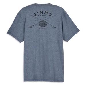 Koszulka Simms Classic Tackle T-Shirt Athletic Heather