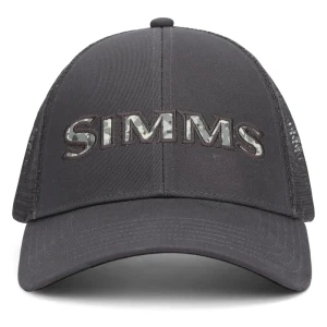 Czapka trucker Simms Single Haul Trucker Back Eddy Camo Slate