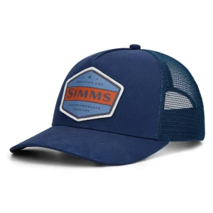 Czapka trucker Simms Double Haul Trucker Selvedge Heather Badge