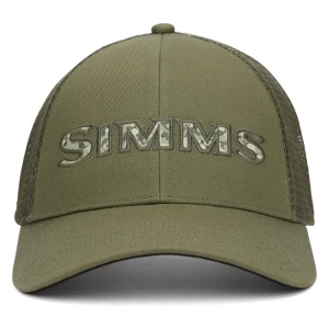 Czapka trucker Simms Single Haul Trucker Back Eddy Camo Loden