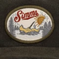 Czapka Simms Double Haul Corduroy Cap Loden – naszywka Simms
