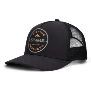 Czapka trucker Simms Double Haul Trucker Black Rounder