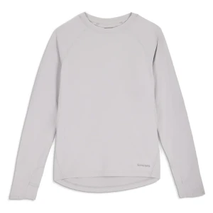 Koszulka damska UV z długim rękawem Simms Women's SolarFlex Crewneck Overcast