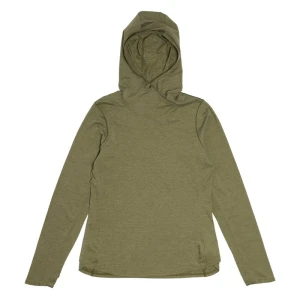 Bluza damska odstraszająca owady Simms Women's BugStopper SolarFlex Hoody Loden Heather
