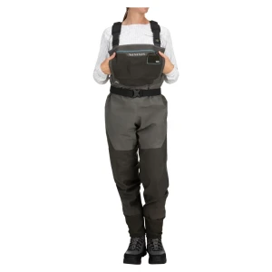 Wodery damskie Simms Women's G3 Guide Stockingfoot Gunmetal