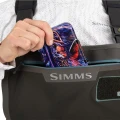 Wodery damskie Simms Women's G3 Guide Stockingfoot Gunmetal – kieszeń na piersi