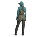 Wodery damskie Simms Women's Tributary Stockingfoot Basalt – na modelce tył