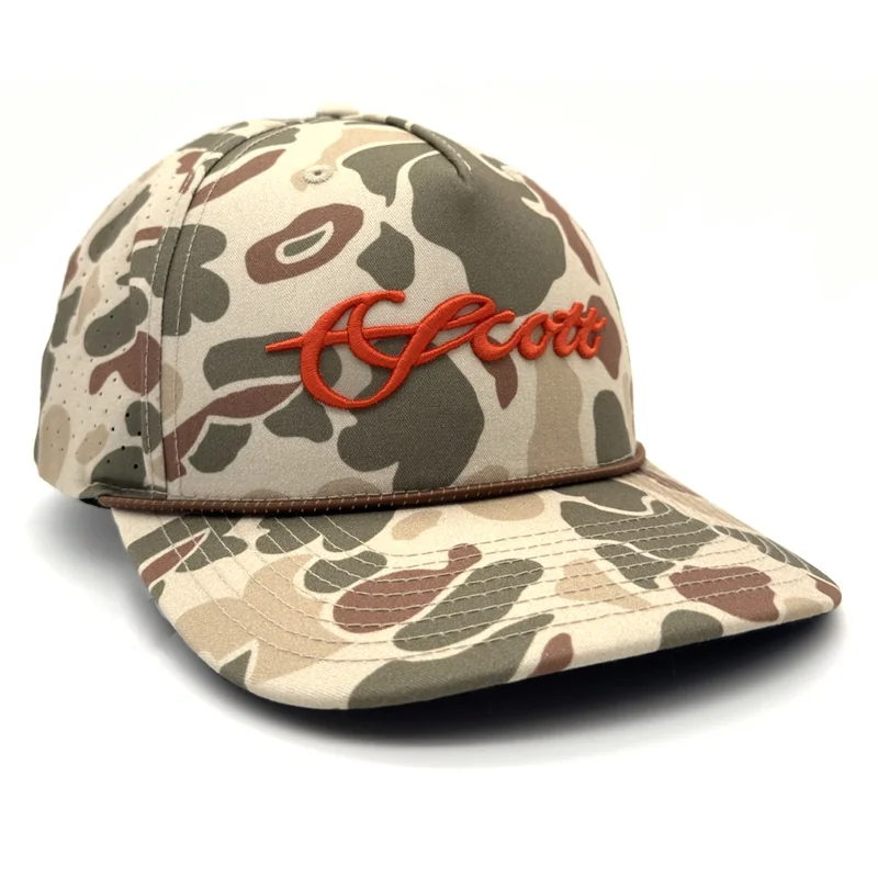 Czapka z daszkiem Scott Duck Camo z napisem Scott