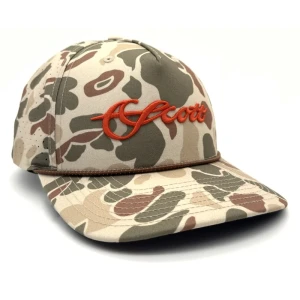 Czapka z daszkiem Scott Duck Camo z napisem Scott