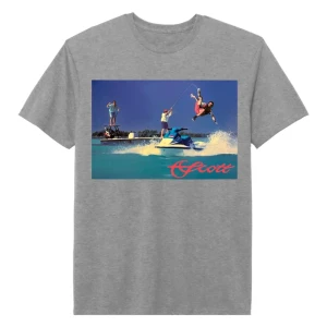 T-shirt Scott Jet Ski Throwback – szary melanż