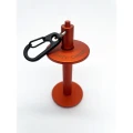 Uchwyt na szpulki z żyłkami przyponowymi Smith Creek Tippet Holder – Burnt Orange, ujęcie 2