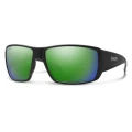 Okulary polaryzacyjne Smith Guide's Choice ChromaPop Glass – Matte Black / Polarized Green Mirror