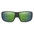 Okulary polaryzacyjne Smith Guide's Choice ChromaPop Glass – Matte Black / Polarized Green Mirror, ujęcie 2
