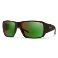 Okulary polaryzacyjne Smith Guide's Choice S ChromaPop Glass – Matte Tortoise / Polarchromic Brown Green Mirror