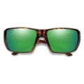 Okulary polaryzacyjne Smith Guide's Choice XL ChromaPop Glass – Tortoise / Polarized Green Mirror, ujęcie 2