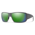 Okulary polaryzacyjne Smith Guide's Choice XL ChromaPop Glass – Matte Cement / Polarized Green Mirror