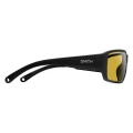 Okulary polaryzacyjne Smith Hookset ChromaPop Glass – Matte Black / Polarized Low Light Yellow, ujęcie 3