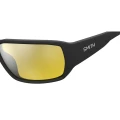 Okulary polaryzacyjne Smith Hookset ChromaPop Glass – Matte Black / Polarized Low Light Yellow, ujęcie 4