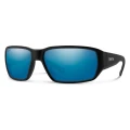 Okulary polaryzacyjne Smith Hookset ChromaPop Glass – Matte Black / Polarized Blue Mirror