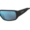 Okulary polaryzacyjne Smith Hookset ChromaPop Glass – Matte Black / Polarized Blue Mirror, ujęcie 4