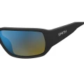Okulary polaryzacyjne Smith Hookset ChromaPop Glass – Matte Black / Polarchromic Yellow Blue Mirror, ujęcie 4