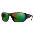Okulary polaryzacyjne Smith Hookset ChromaPop Glass – Matte Tortoise / Polarchromic Brown Green Mirror