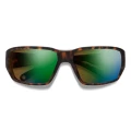 Okulary polaryzacyjne Smith Hookset ChromaPop Glass – Matte Tortoise / Polarchromic Brown Green Mirror, ujęcie 2